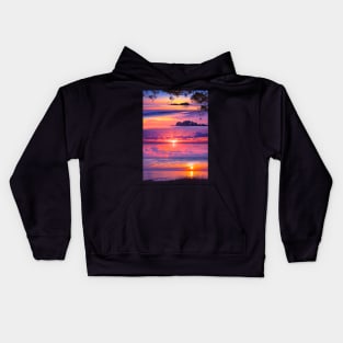 A sky full of sunsets Kids Hoodie